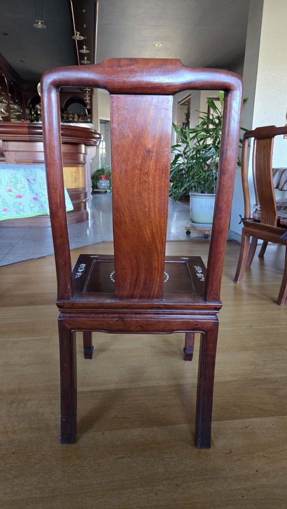 Image 1 of Sillas chinas de palisandro macizo, individuales o en conjunto