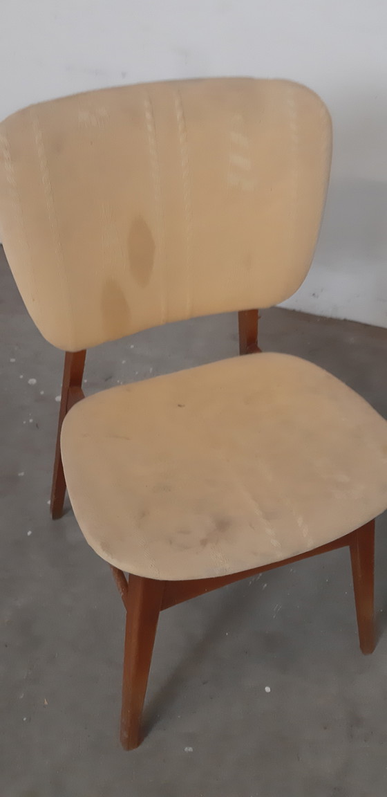 Image 1 of Set of 2 Danish design chairs REFURBISHED sustainable choice!