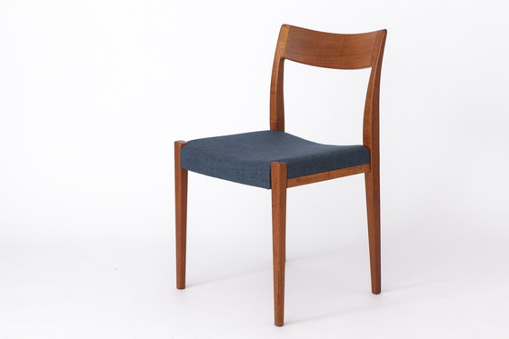 Image 1 of Set of 4 Yngve Ekström Kontiki Chairs | 1960s Swedish Teak | Hugo Troeds | Mid-Century Modern Dining Chairs