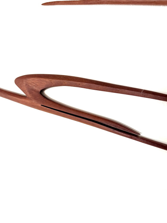 Image 1 of Gru in teak d'epoca della famiglia '60