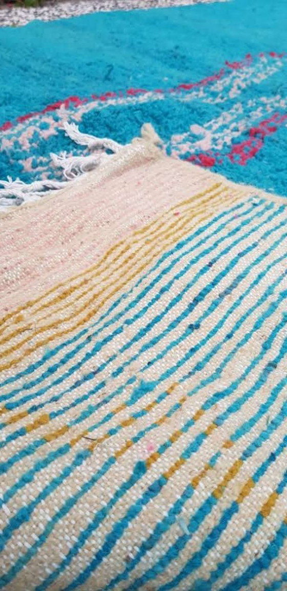 Image 1 of Alfombra bereber anudada a mano de lana, 255 x 168 cm