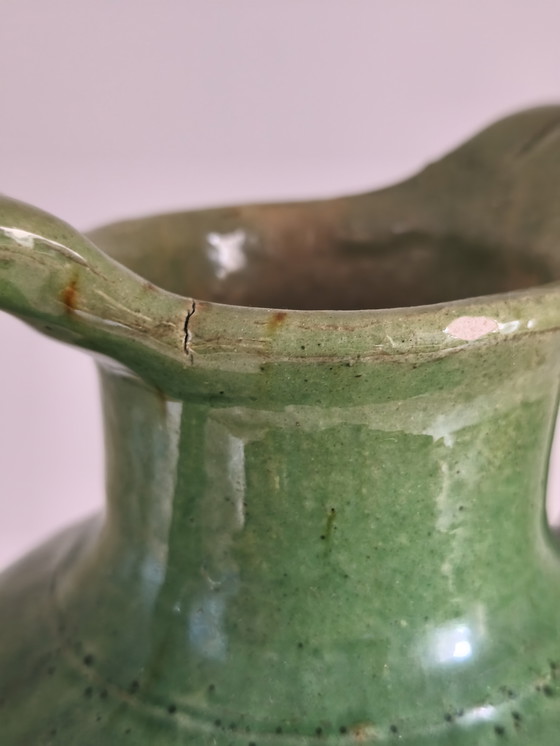 Image 1 of Brocca per acqua in terracotta smaltata