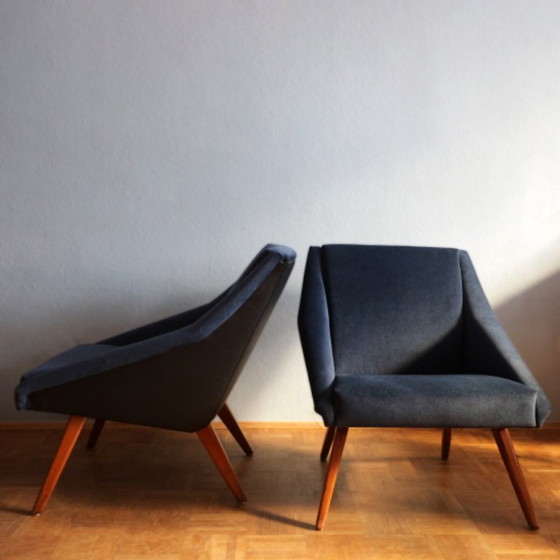Image 1 of ❤️Vintage fauteuil uit de DDR (midden van de 20e eeuw) - Gerestaureerd cultureel meubelstuk