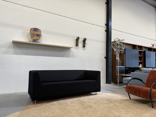 Gelderland 4800 Canapé 2,5 places Kvadrat Vidar tissu noir 190