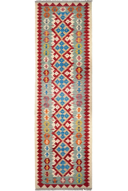 Hand-woven kilim gashgai 281 x 80 cm