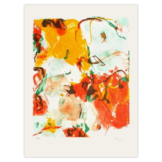 Image 1 of Kim En JOONG Monde Imaginaire IX Litografia firmata 1989