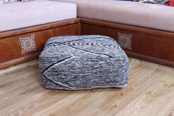 Image 1 of Copri pouf kilim marocchino fatto a mano