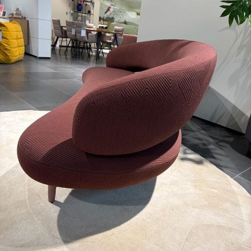 Artifort Muse 3-zitsbank rood – banken