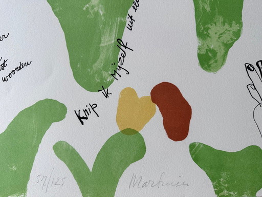 Lithographie d'Anton Martineau