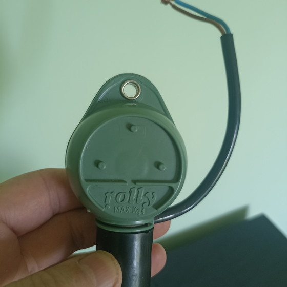 Image 1 of Italian Space Age Pendant Lamp – Elettrolampart "Rolly" – 1970s