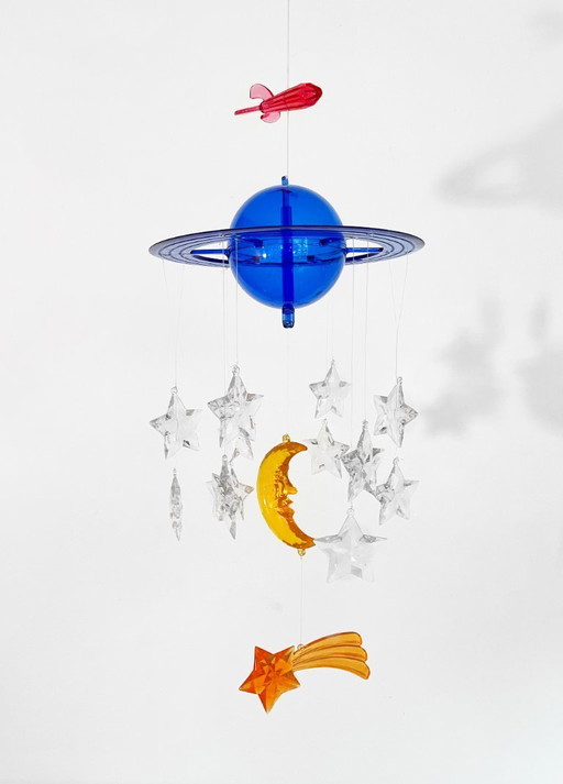 Vintage IKEA Hans Blomquist Vimsig Space Mobile