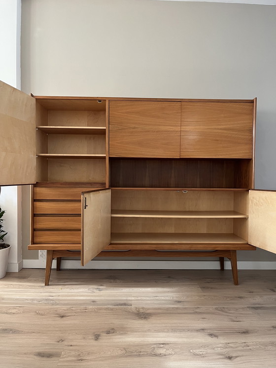 Image 1 of Retro (vintage) highboard uit de jaren 60