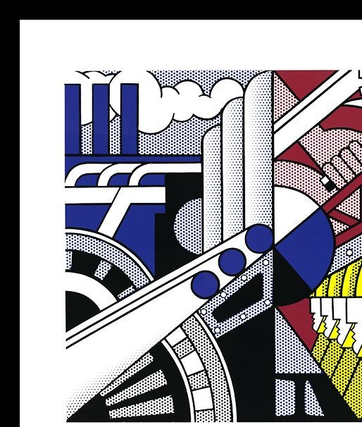 Image 1 of Lichtenstein, Roy - Studie voor paraatheid - Museum Ludwig Keulen - 70x90 cm