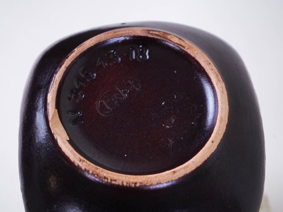 Image 1 of Ceramic vase with a handle, Danish design, 1960s, made in Denmark