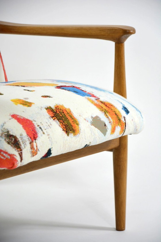 Image 1 of WR armchair with colorful patterns