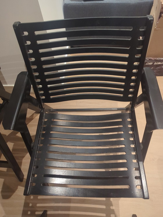 Image 1 of 4 Niko Kralj black design chairs