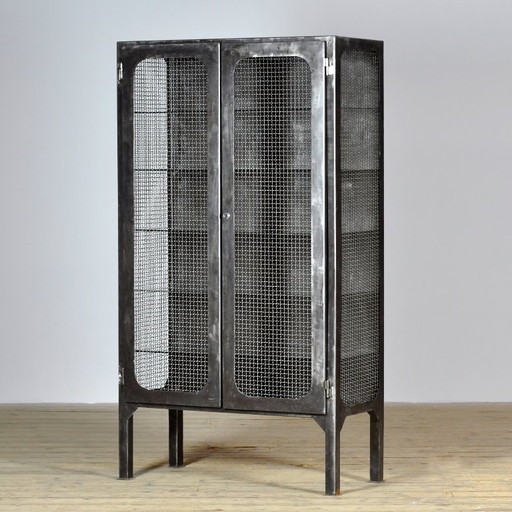 Vintage-Medizinschrank, 1970er Jahre – kasten, Glass, Metal