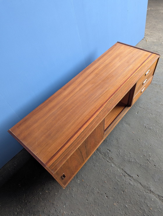Image 1 of Vintage Deens teak lowboard, jaren 60