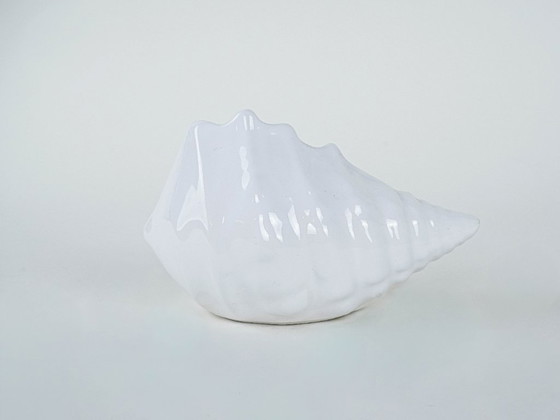 Image 1 of Coquillage en céramique, design italien, années 1970, fabriqué en Italie