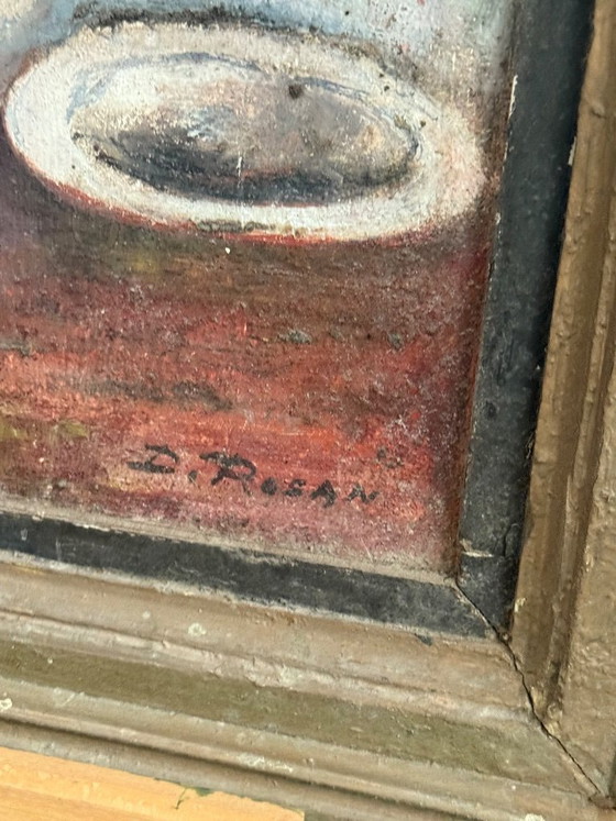 Image 1 of Oil painting on canvas, 20th century
