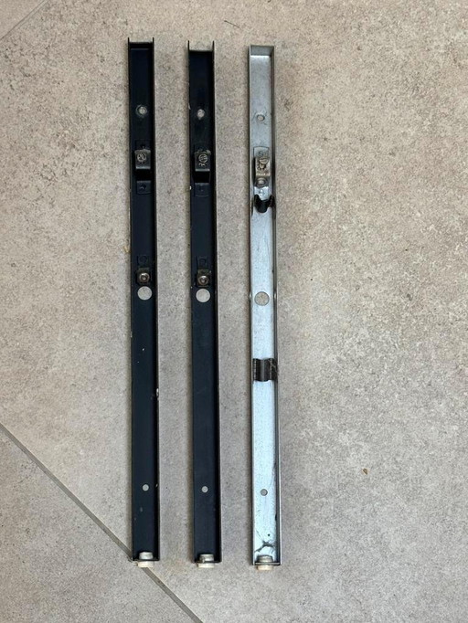 2x Lampada da parete Raak Fuga: 3 colonne + 6 lampade color bronzo