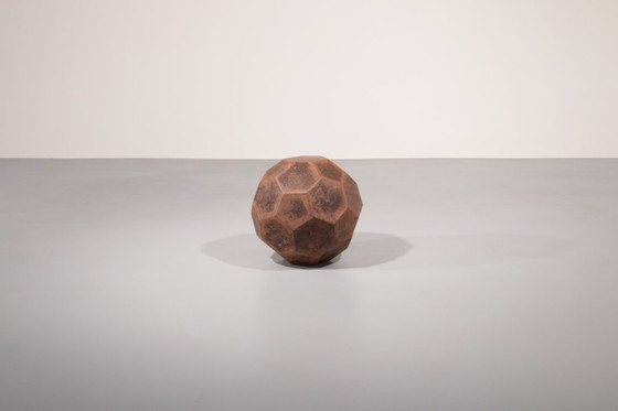 Image 1 of Rare Italian Molecular Metal Side Table – Sculptural Mid-Century Design 1960 