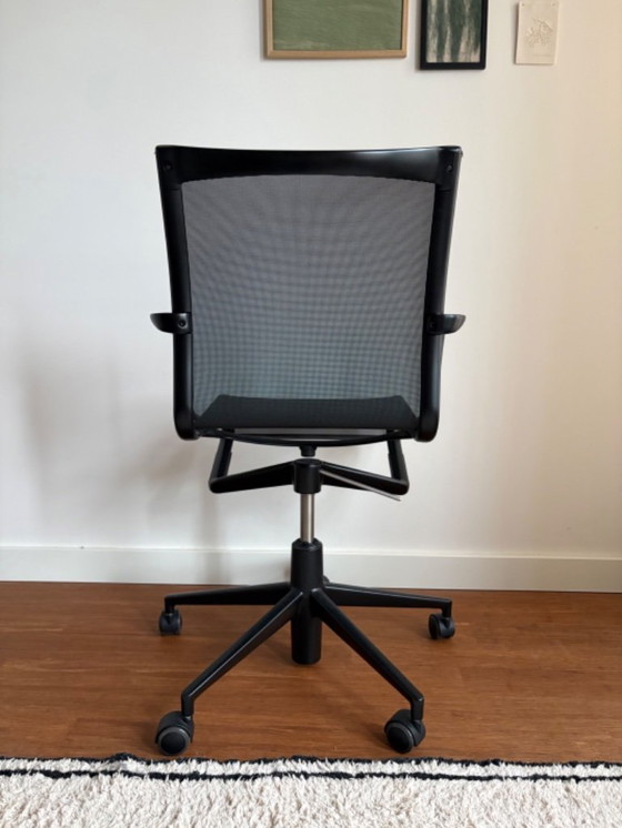 Image 1 of Sedia da ufficio Alias ​​Rollingframe Netweave design - Nero
