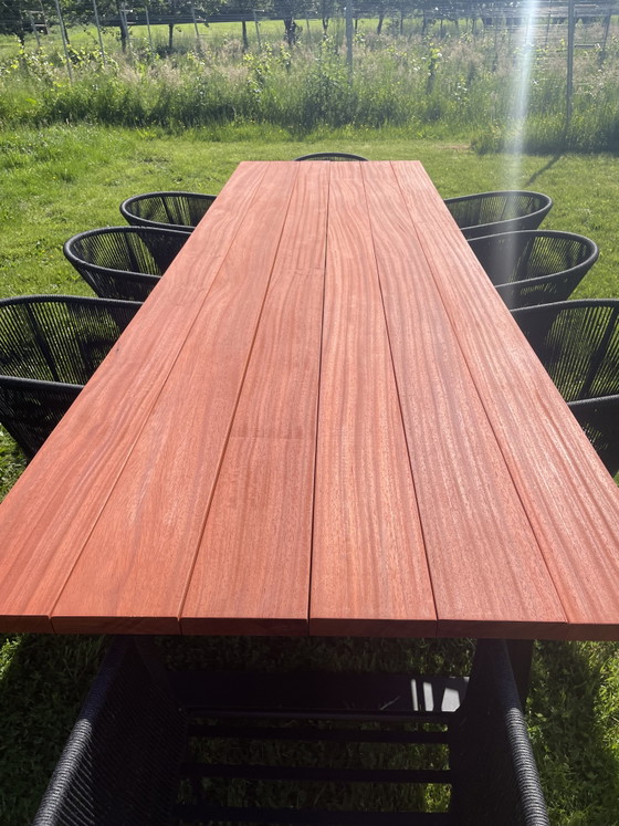 Image 1 of Large garden table