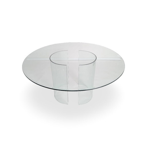 Galotti & Radice Design Adam glazen ronde eettafel Studio G&R – Gallotti&Radice, Glass (photo 2 of 5)