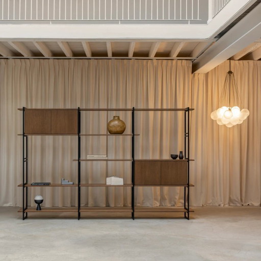 Studio Henk Modulschrank mc-6l schwarze Eiche, Hartwachsöl, natürliches Licht 3041