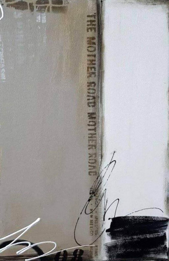 Original Acrylic Painting Contemporary Art Minimalism Moments of Weakness – Paintings & Drawings, Canvas (photo 3 of 7)
