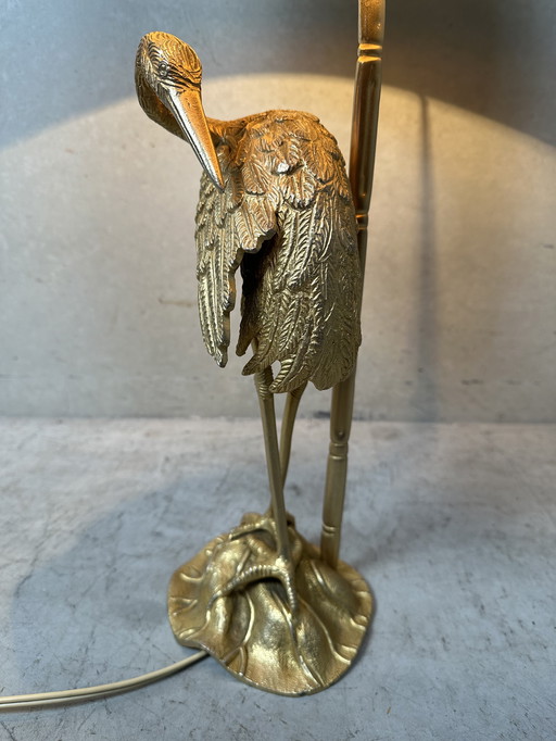 Vintage 'Héron' Table Lamp (Gold Color) - Valenti