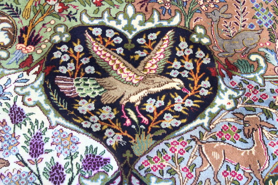 Image 1 of Tapis persan original noué à la main Kashmar Fein Paradise Design 389 x 296 cm Top condition