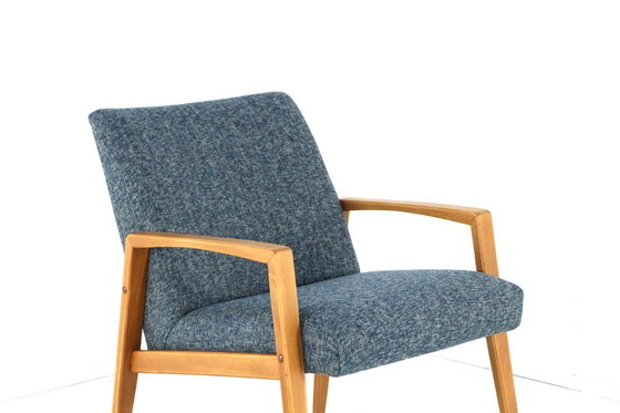 Image 1 of Vintage fauteuil 'Alerheim' nieuw gestoffeerd