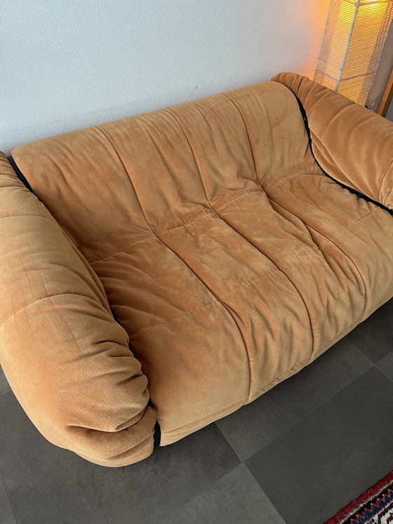 Image 1 of Cini Boeri voor Arflex 1972 Vroege Editie Strips Sofa 
