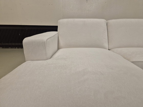 Image 1 of 30% SHOWROOM OUTLET - Georgia Corner Sofa - White - Design - Trend