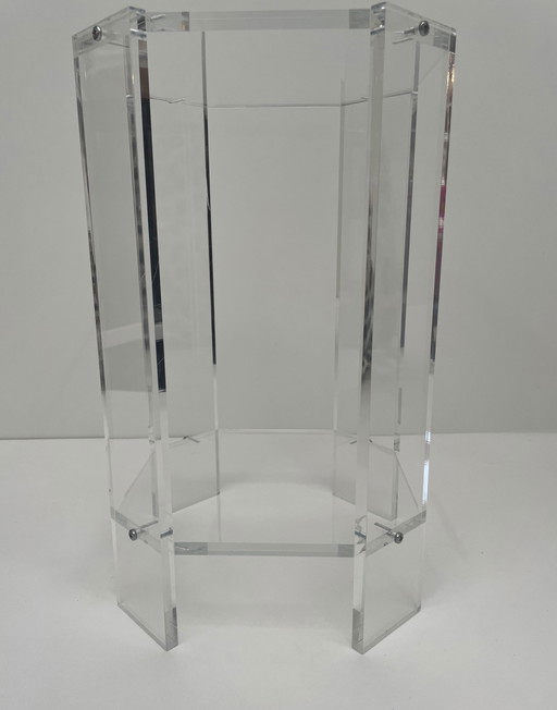 Pilastro in plexiglass vintage