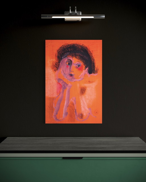 Robert Detheux rare peinture de 1961