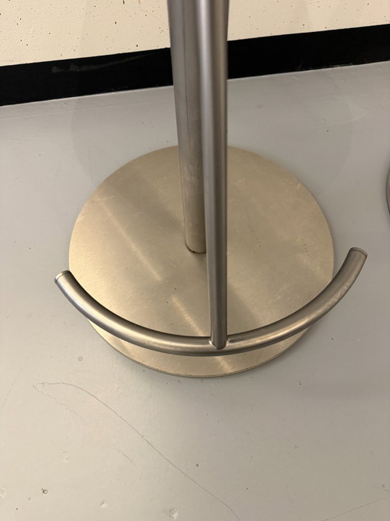 2x Varier Eight (Stokke) Bar Krukken – Varièr, Barkrukken, Leather, Metal (photo 7 of 7)