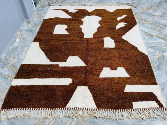 Image 1 of Nieuw Azilal-tapijt, volledig handgemaakt.