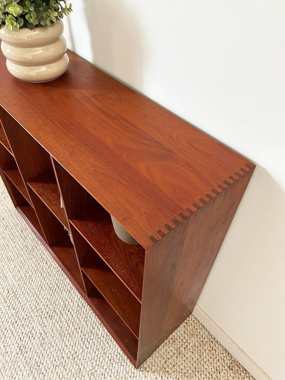 Image 1 of Teak bookcase Peter Hvidt and Orla Mølgaard Nielsen 50's