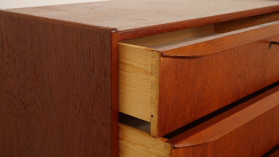 Image 1 of Commode vintage danoise | Teck | 6 tiroirs | 108 cm
