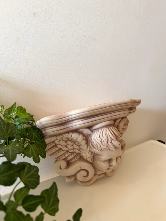 Consolle da parete con testa d'angelo – Console (photo 3 of 6)
