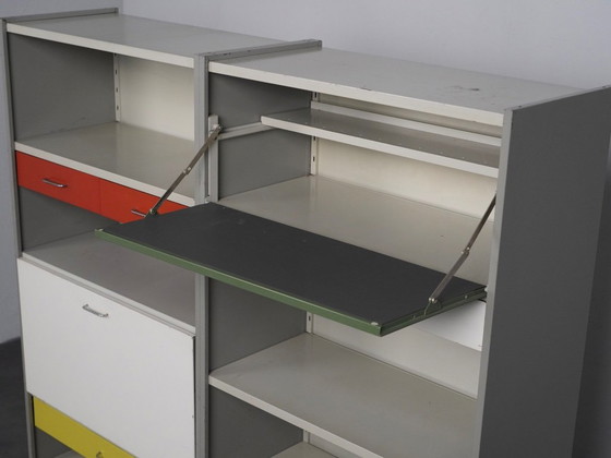 Gispen 5600 Schrank von A.R. Cordemeyer, Niederlande, 1950er Jahre – Wandschrank, Metal (photo 4 of 8)