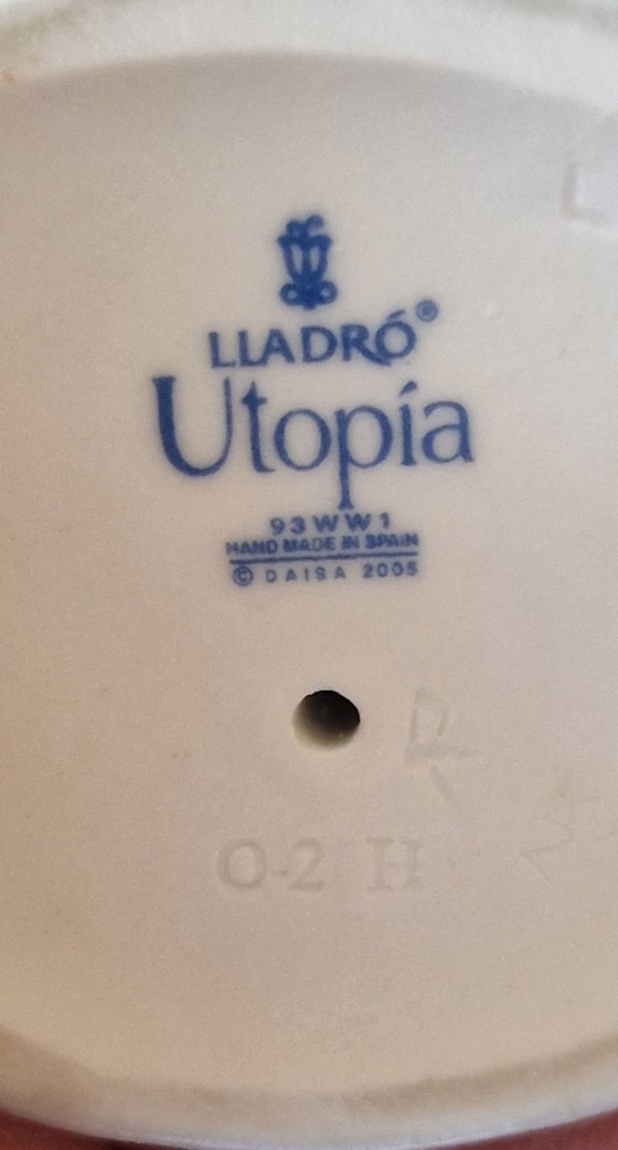 Image 1 of Figura de porcelana LLadró - Payaso con violín (Melodías Bohemias)