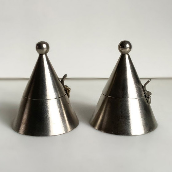 Image 1 of Vintage design postmoderne Memphis Aldo Rossi stijl kandelaars