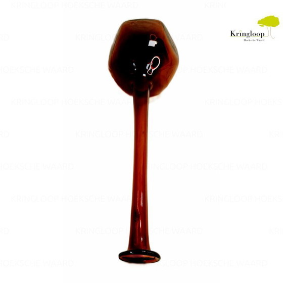 Image 1 of Glazen Vaas Bruin / Amber 