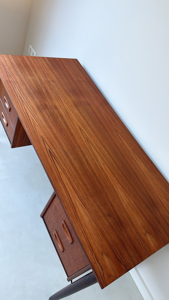 Image 1 of Vintage teak wooden desk