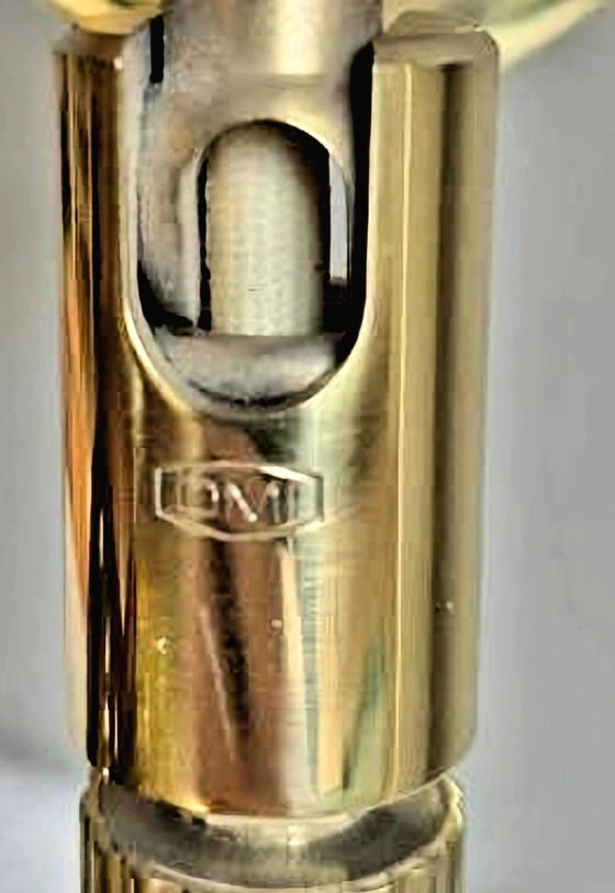 Image 1 of OMI Leuchten Scheinwerfer | Messing | Hollywood Regency Ca. 1970 | Original