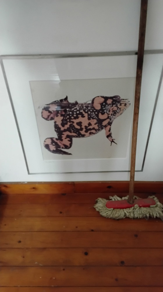 Image 1 of Lampada da poltrona con design stereo vintage e arte astratta